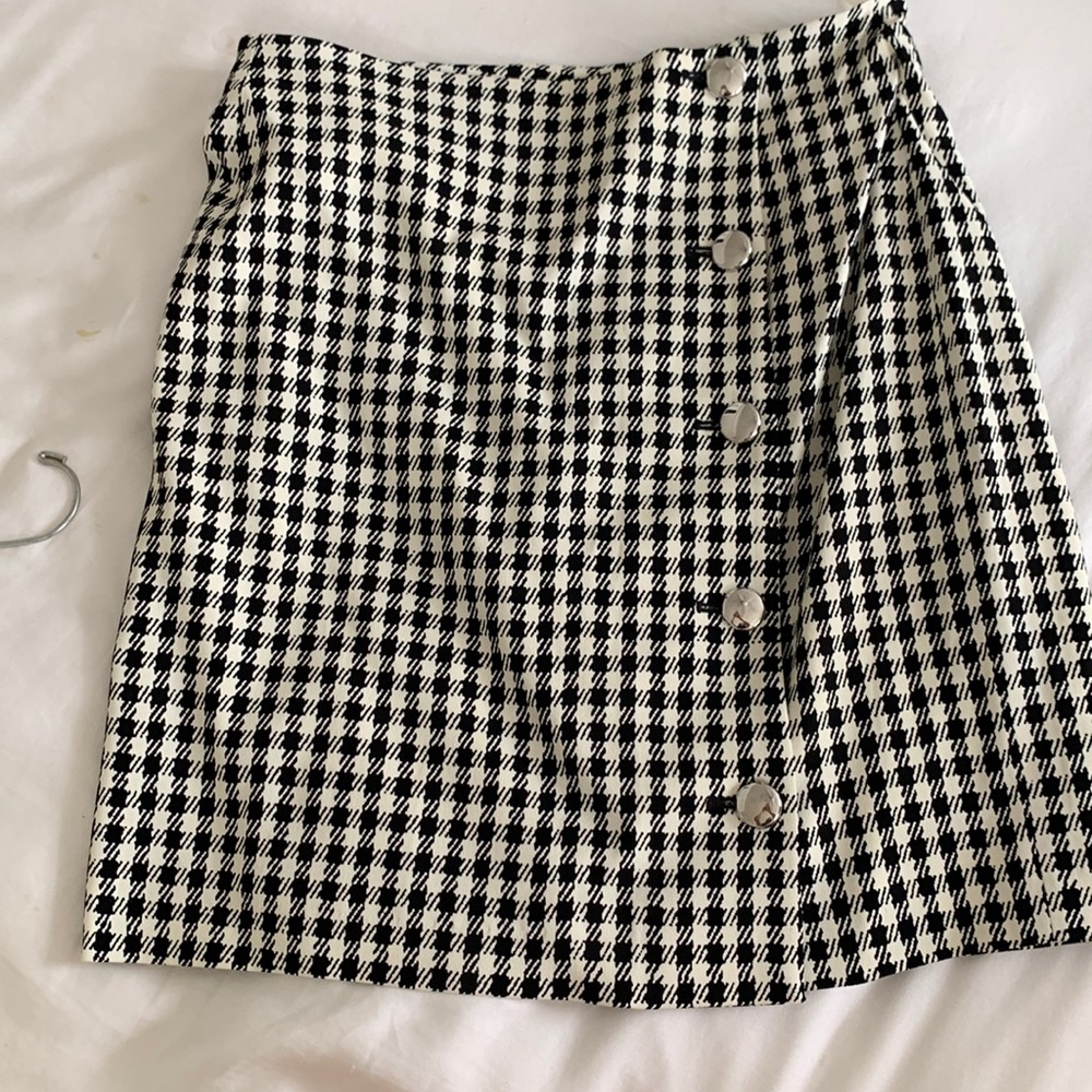 Altuzarra houndstooth 90s style mini skirt LAST CHANCE